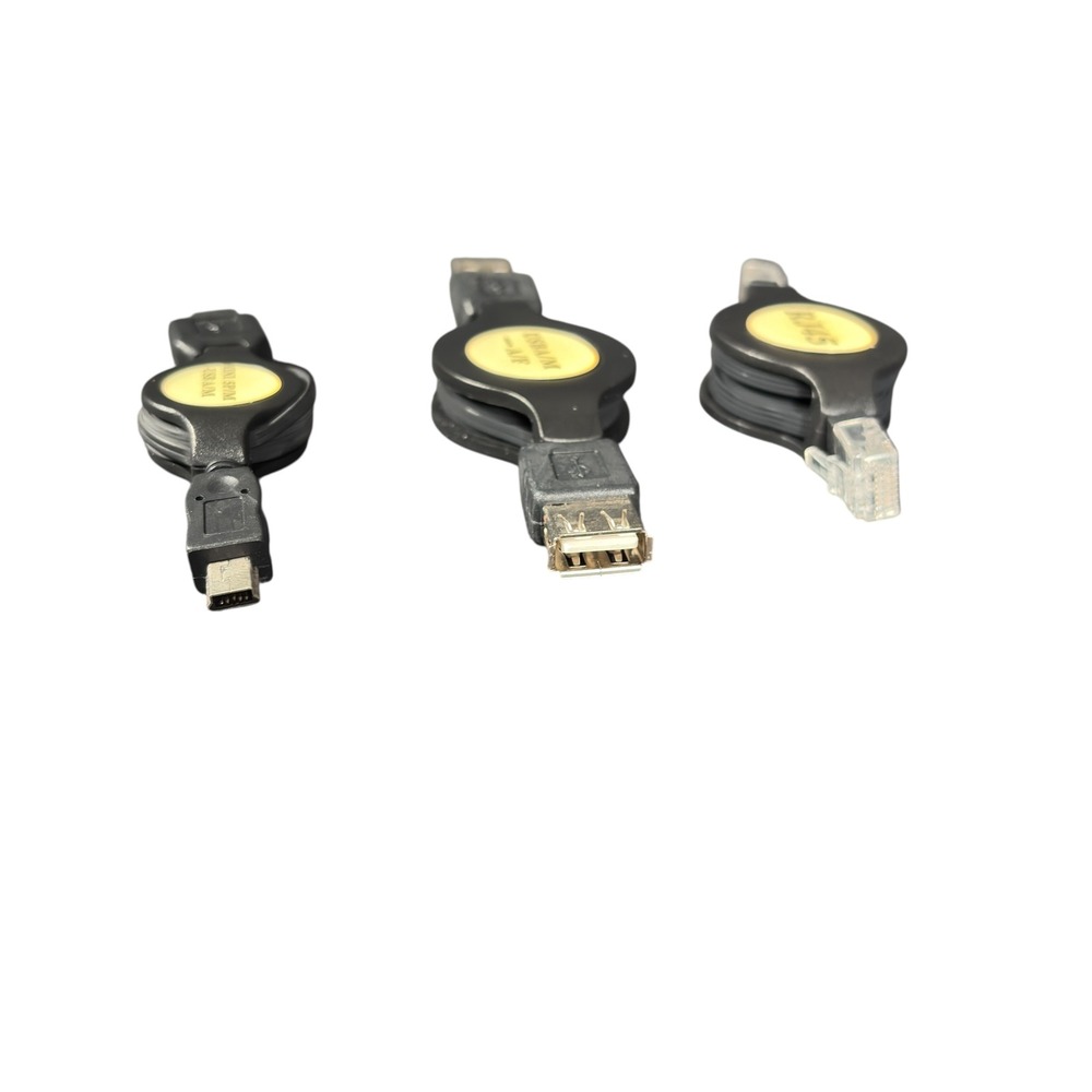 USB Numeric Keypad Numpad Retractable Cable LED Light External Keyboard TESTED - Picture 3 of 7